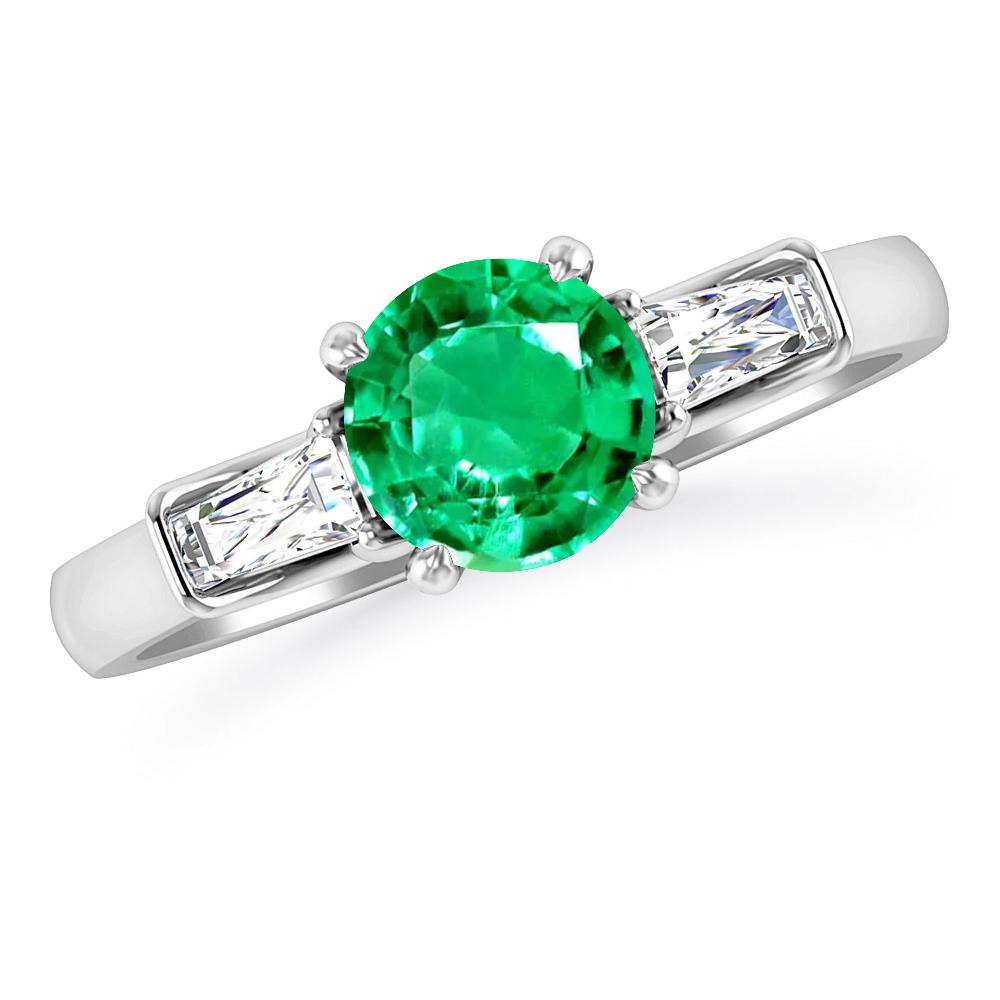 White Gold - Emerald