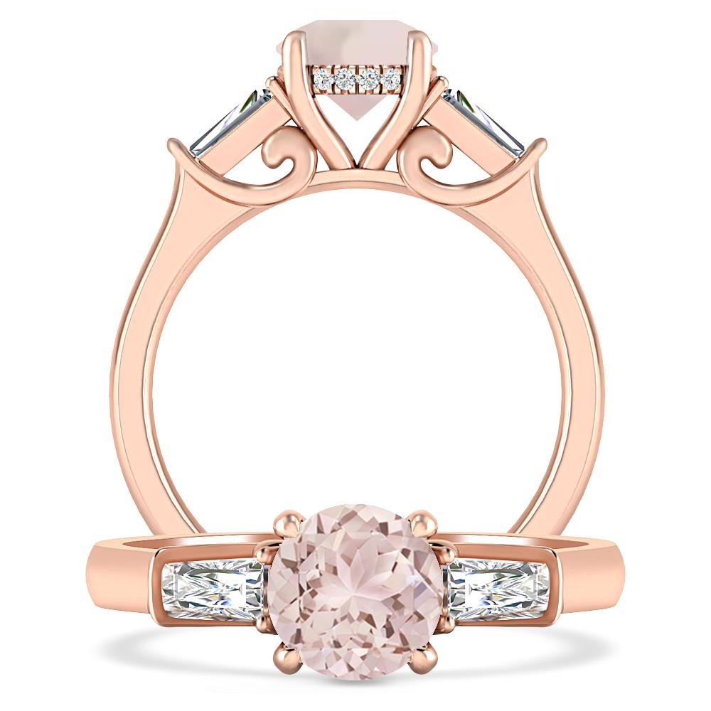 Rose Gold - Morganite