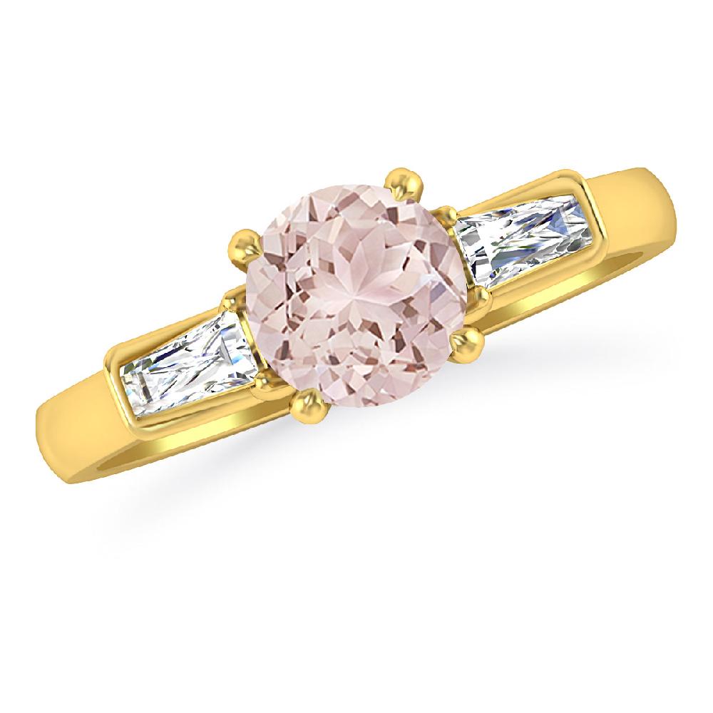 Yellow Gold - Morganite