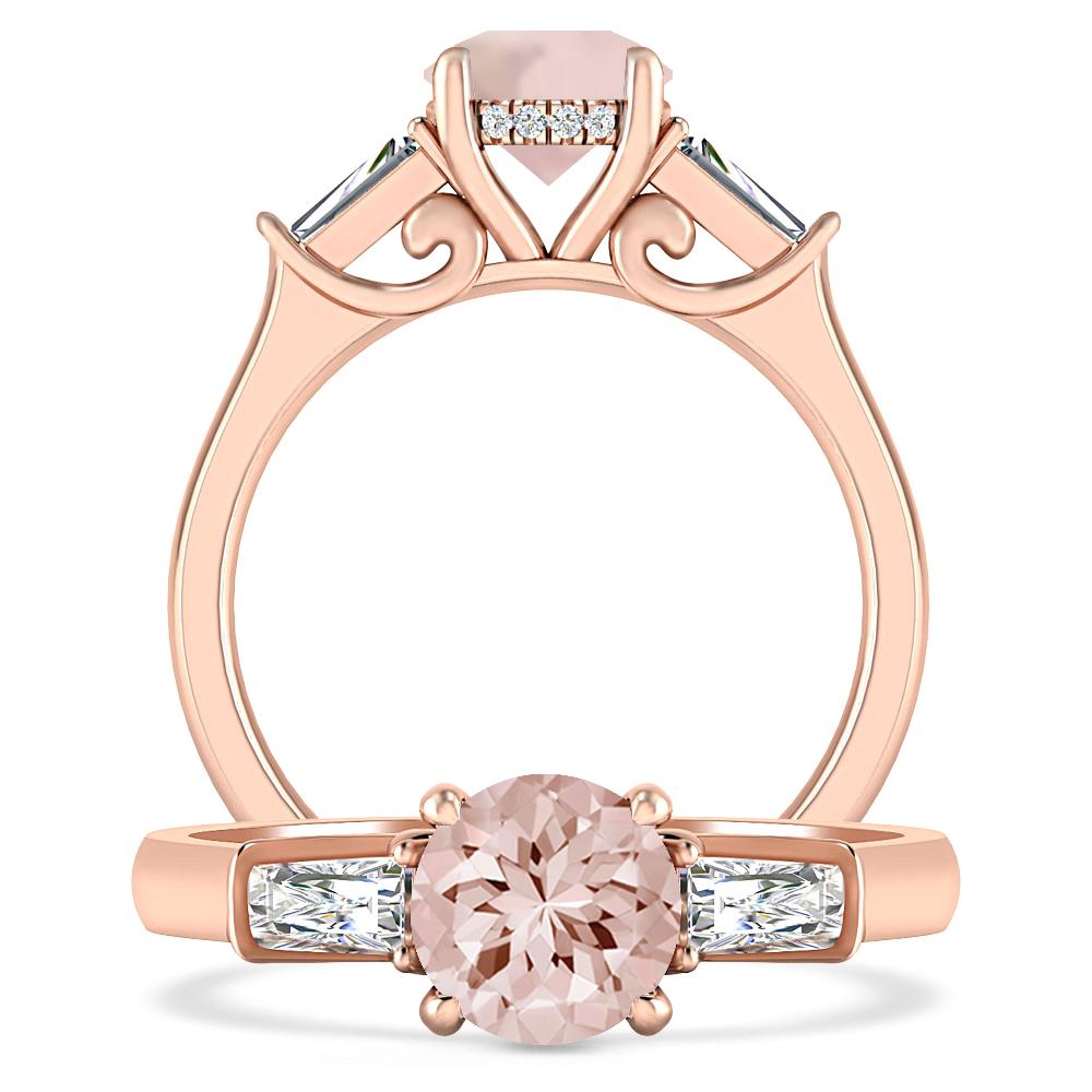 Rose Gold - Morganite