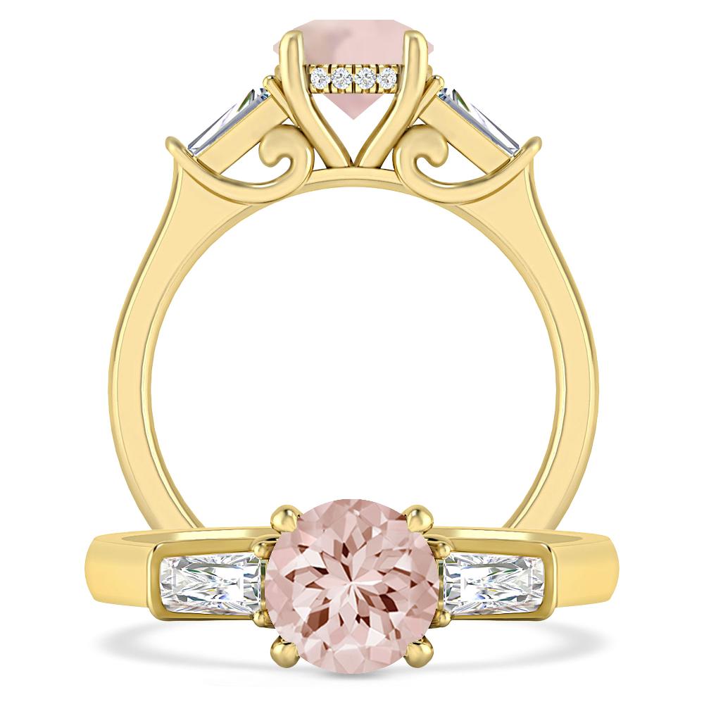 Yellow Gold - Morganite