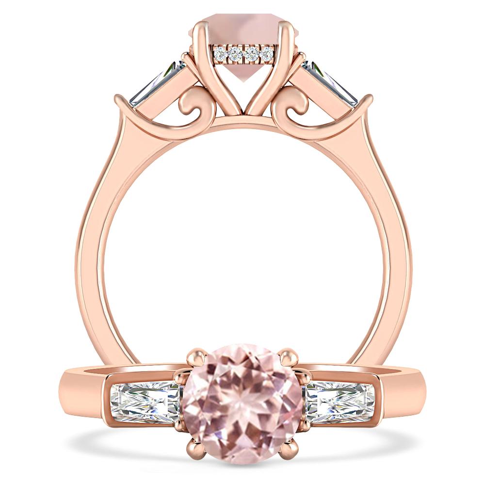 Rose Gold - Morganite