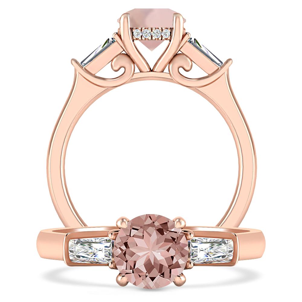 Rose Gold - Morganite