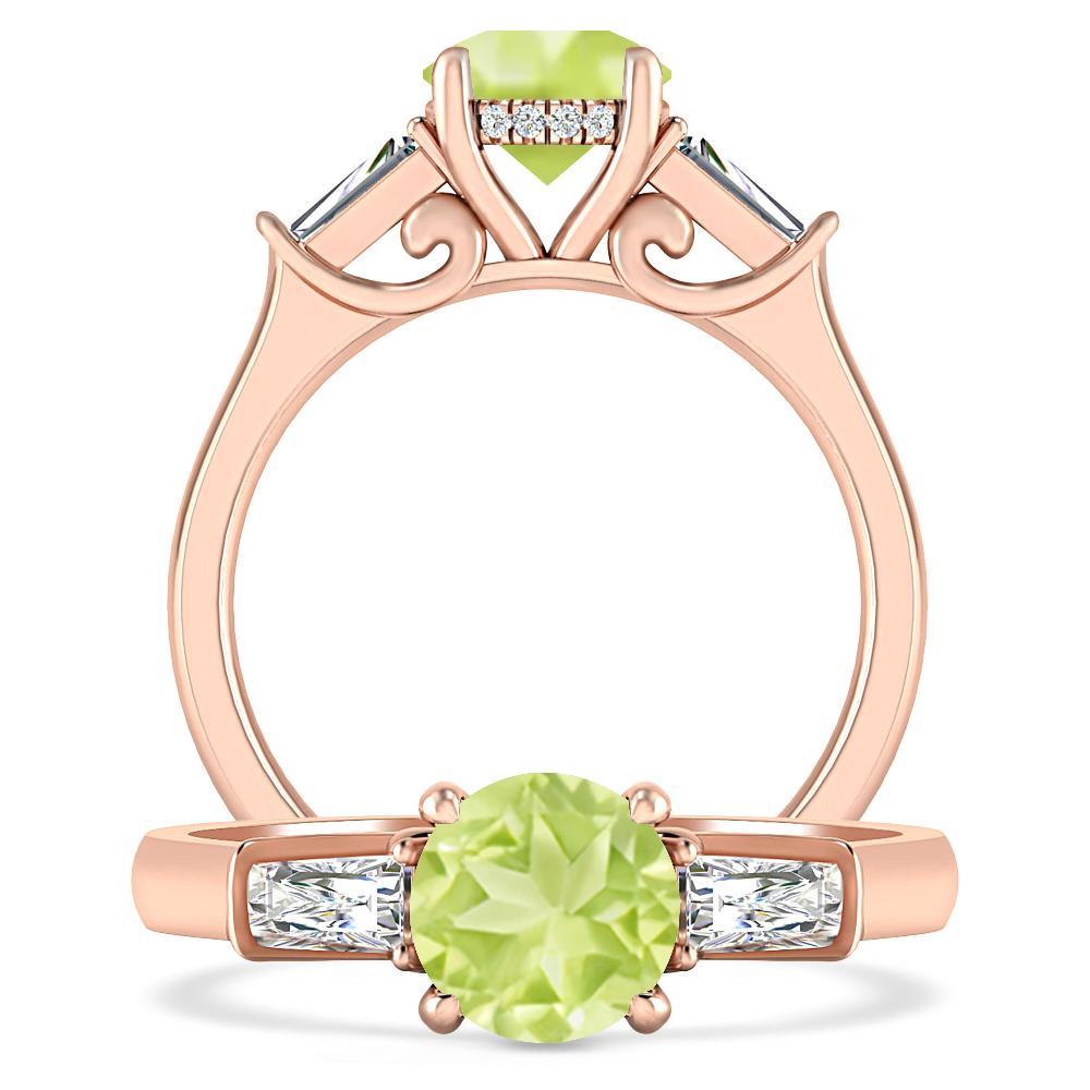 Rose Gold - Peridot