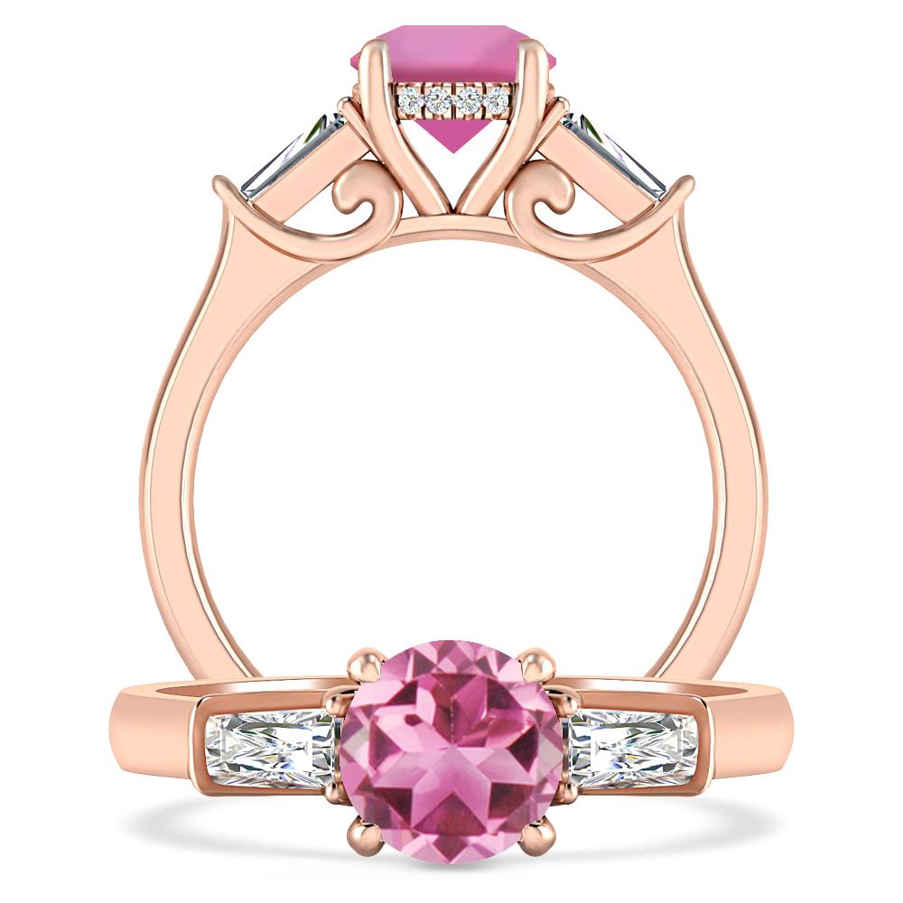 Rose Gold - Pink Tourmaline