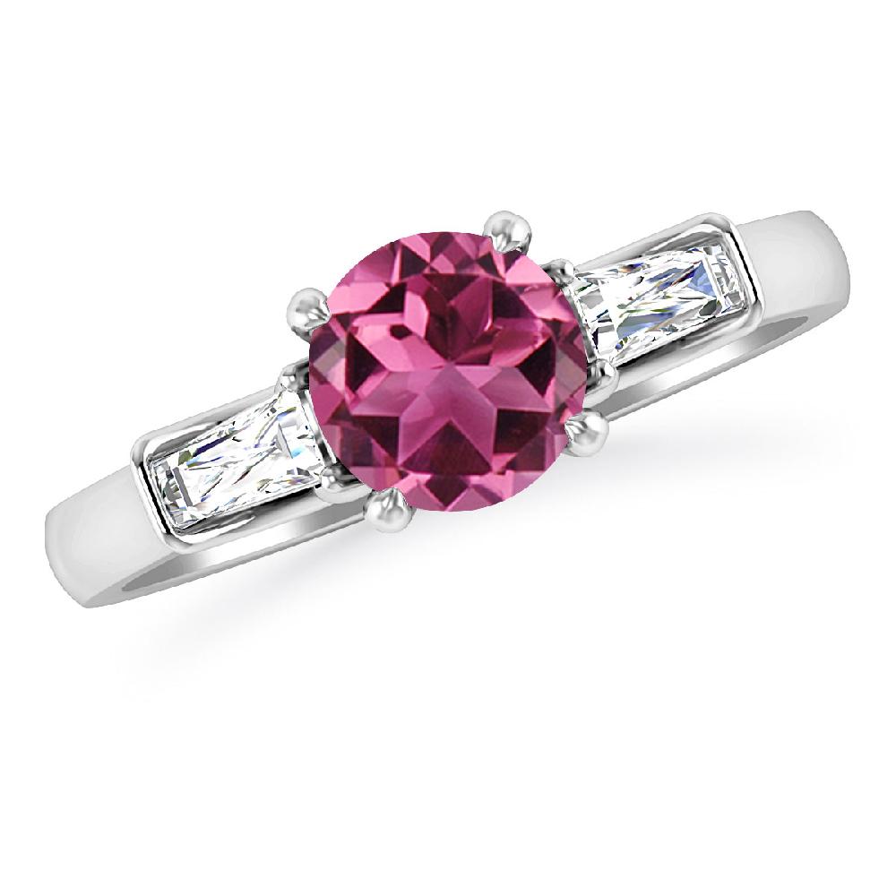 White Gold - Pink Tourmaline