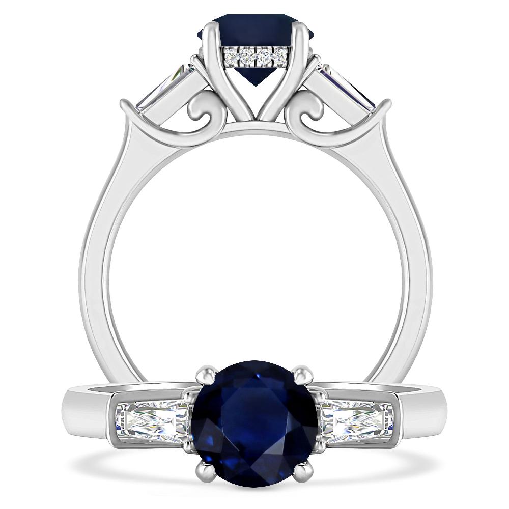 White Gold - Sapphire