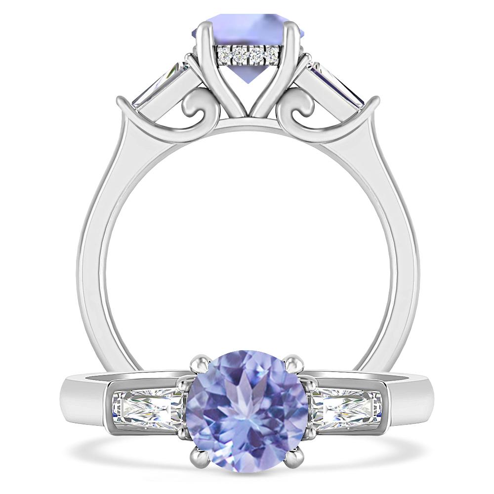 White Gold - Tanzanite