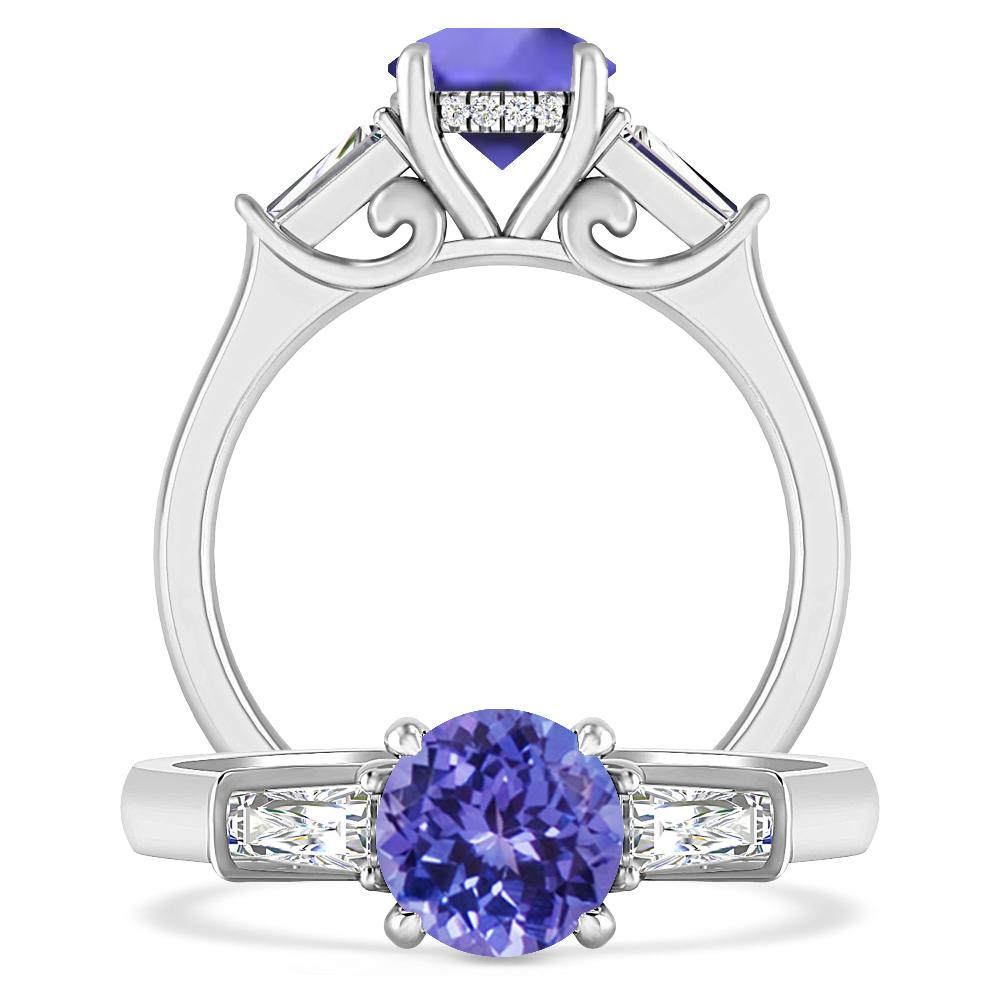 White Gold - Tanzanite