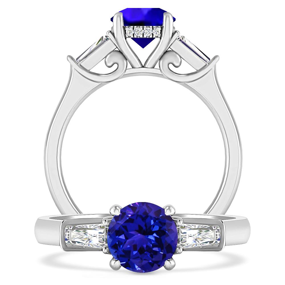 White Gold - Tanzanite