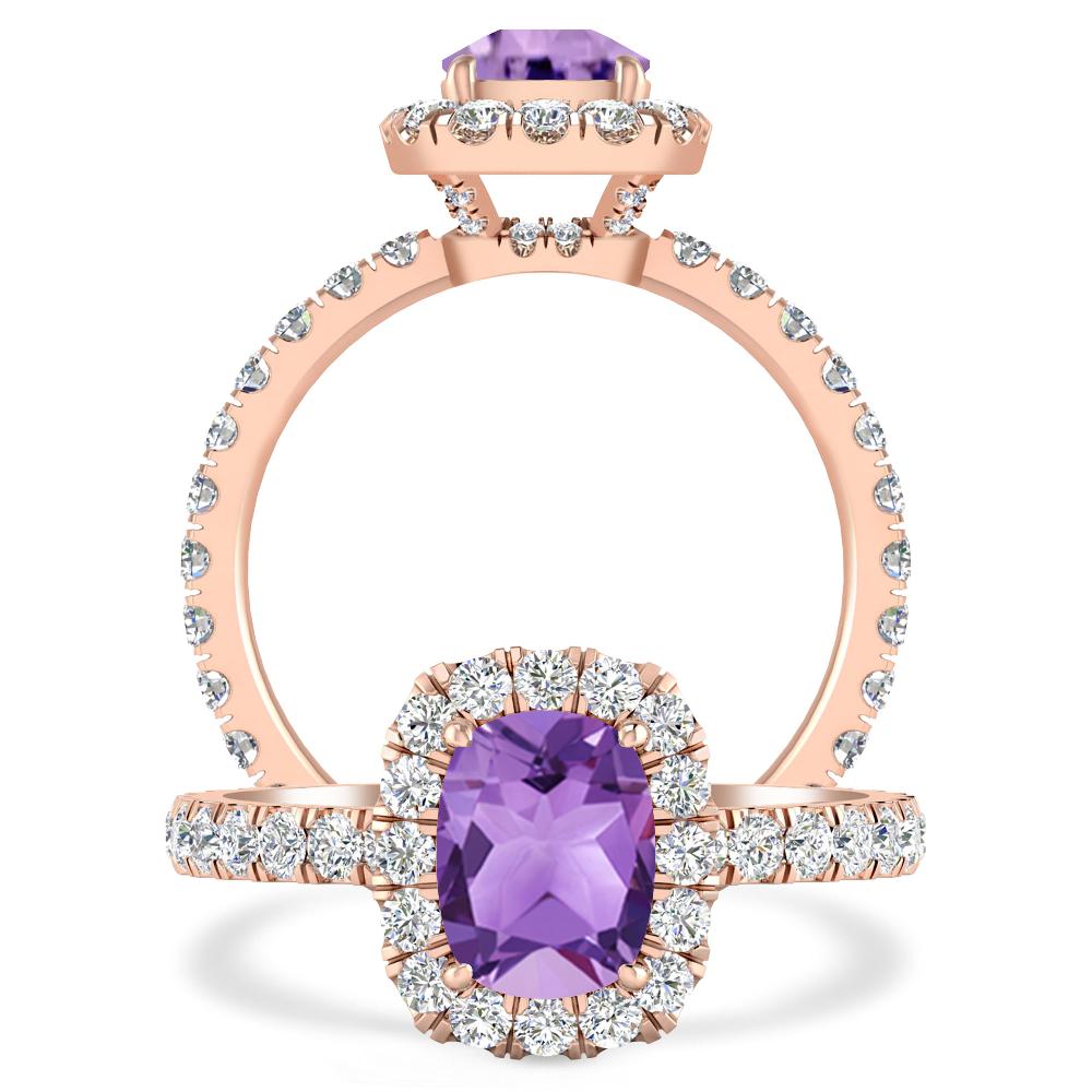 Rose Gold - Amethyst