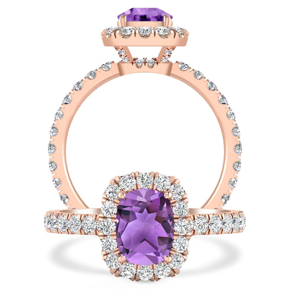 Rose Gold - Amethyst