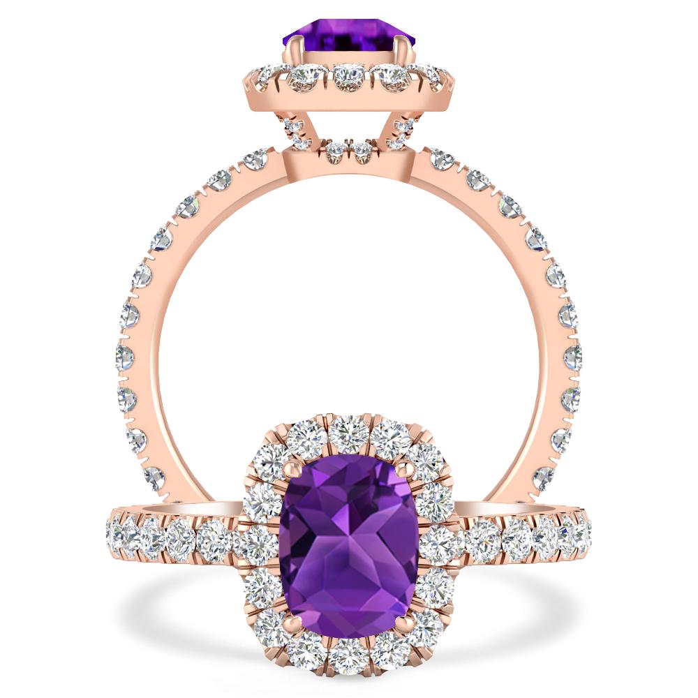 Rose Gold - Amethyst