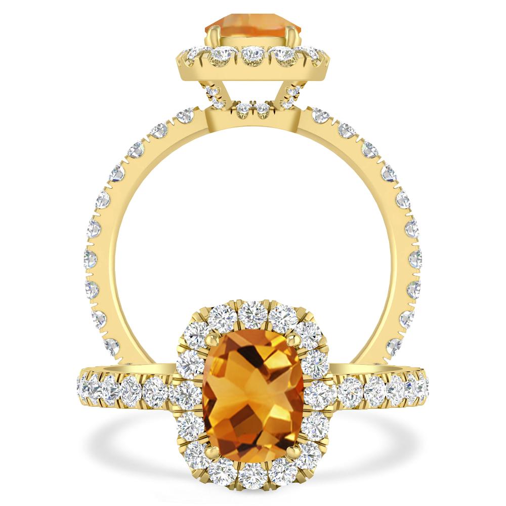 Yellow Gold - Citrine