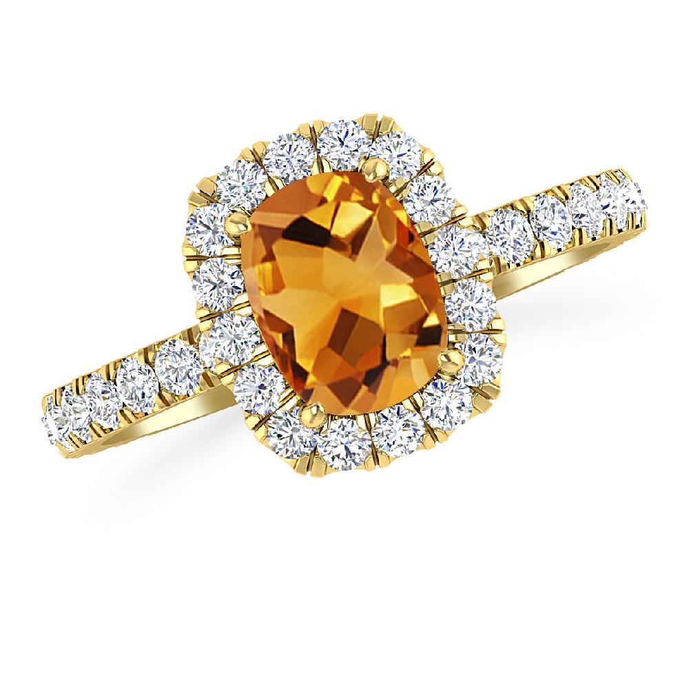 Yellow Gold - Citrine