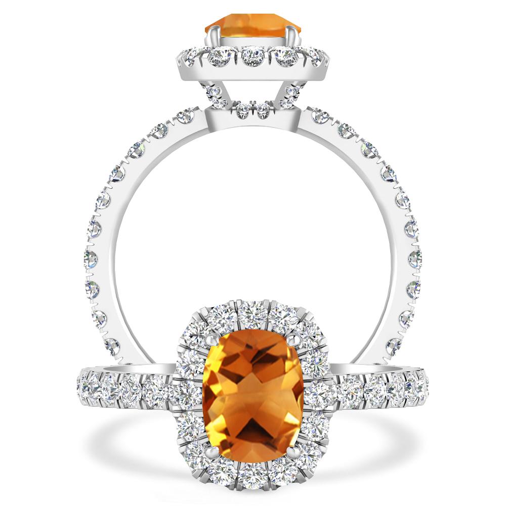 White Gold - Citrine