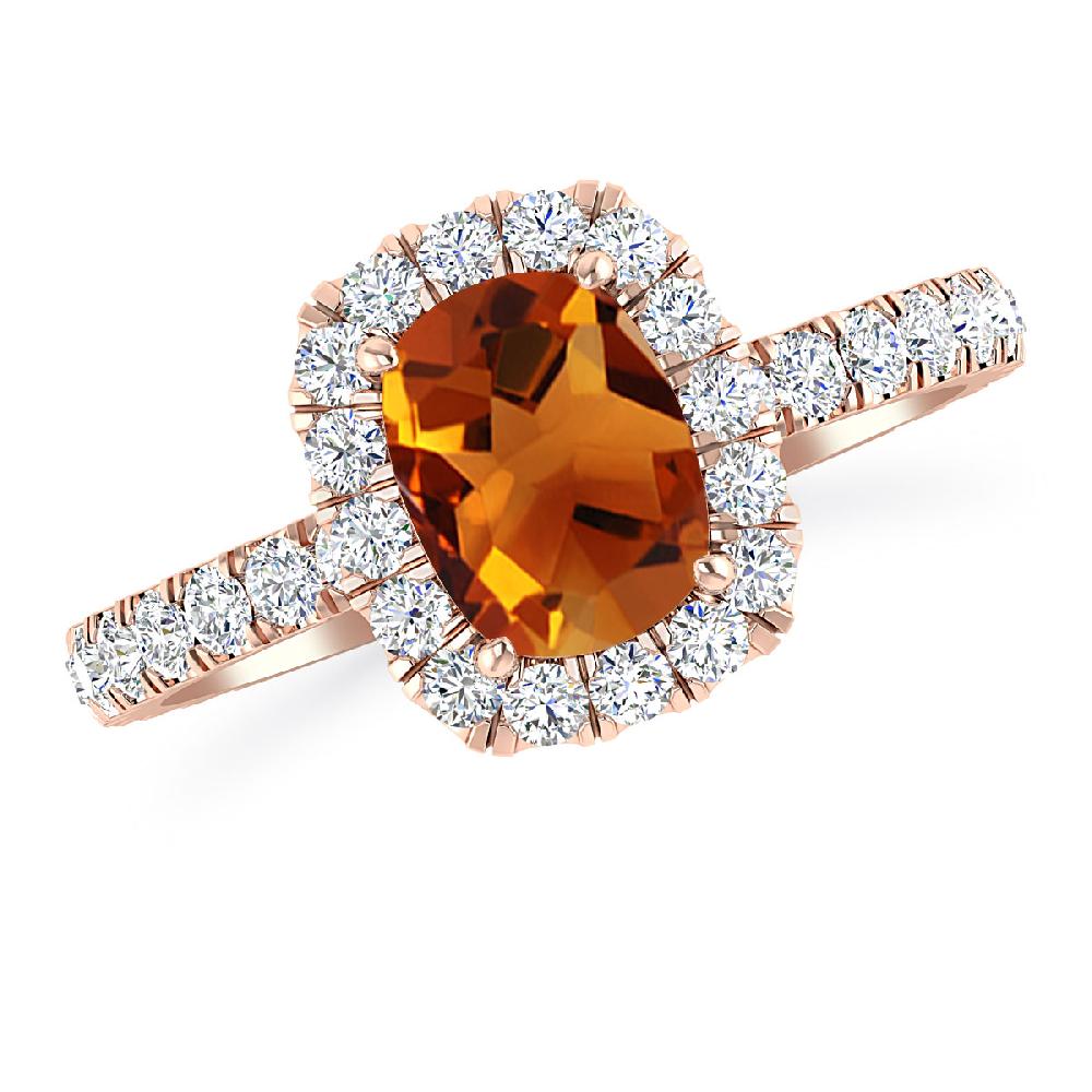 Rose Gold - Citrine