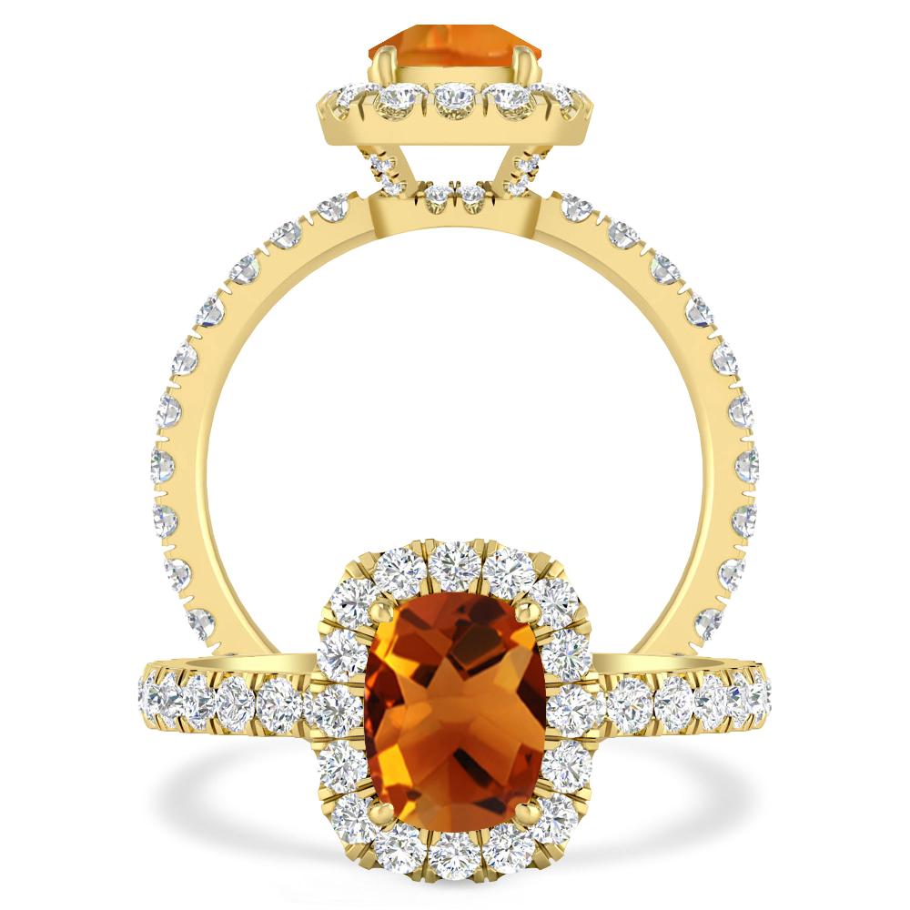 Yellow Gold - Citrine