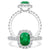 Good Emerald 8x6mm SJER1285