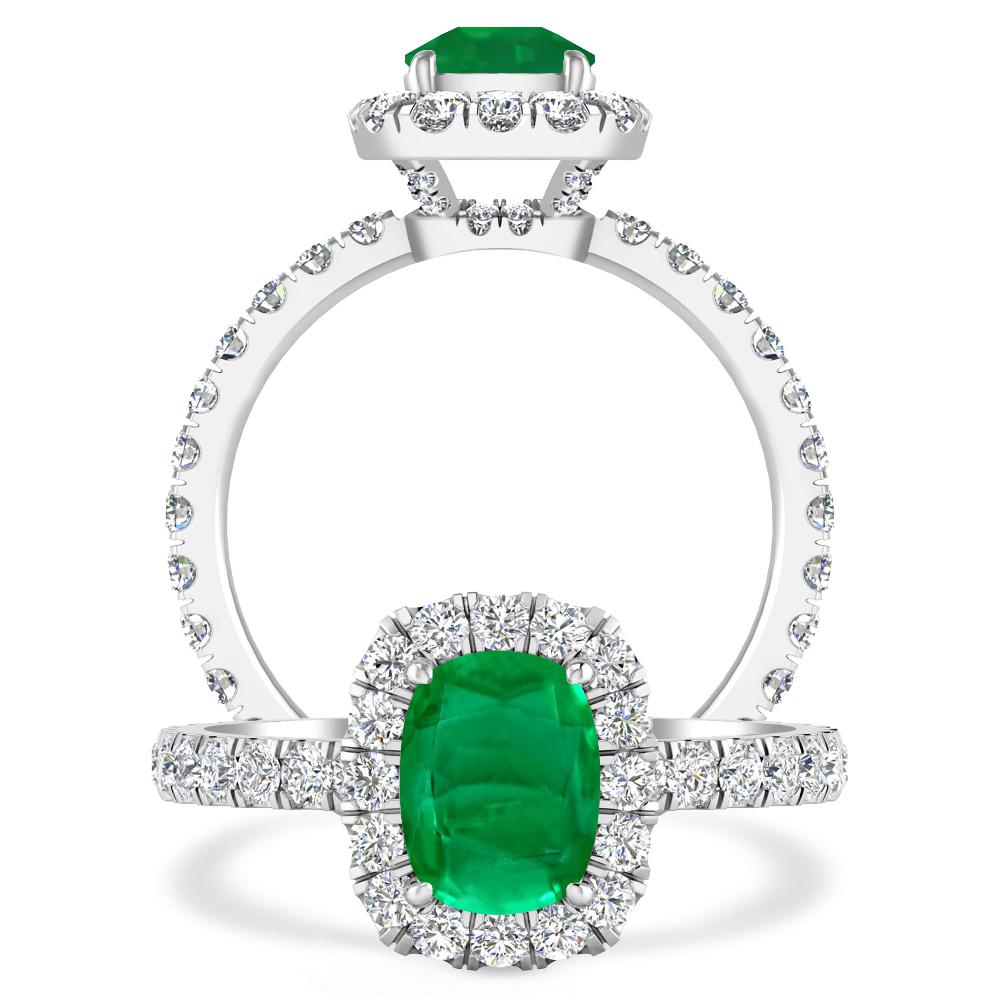 White Gold - Emerald