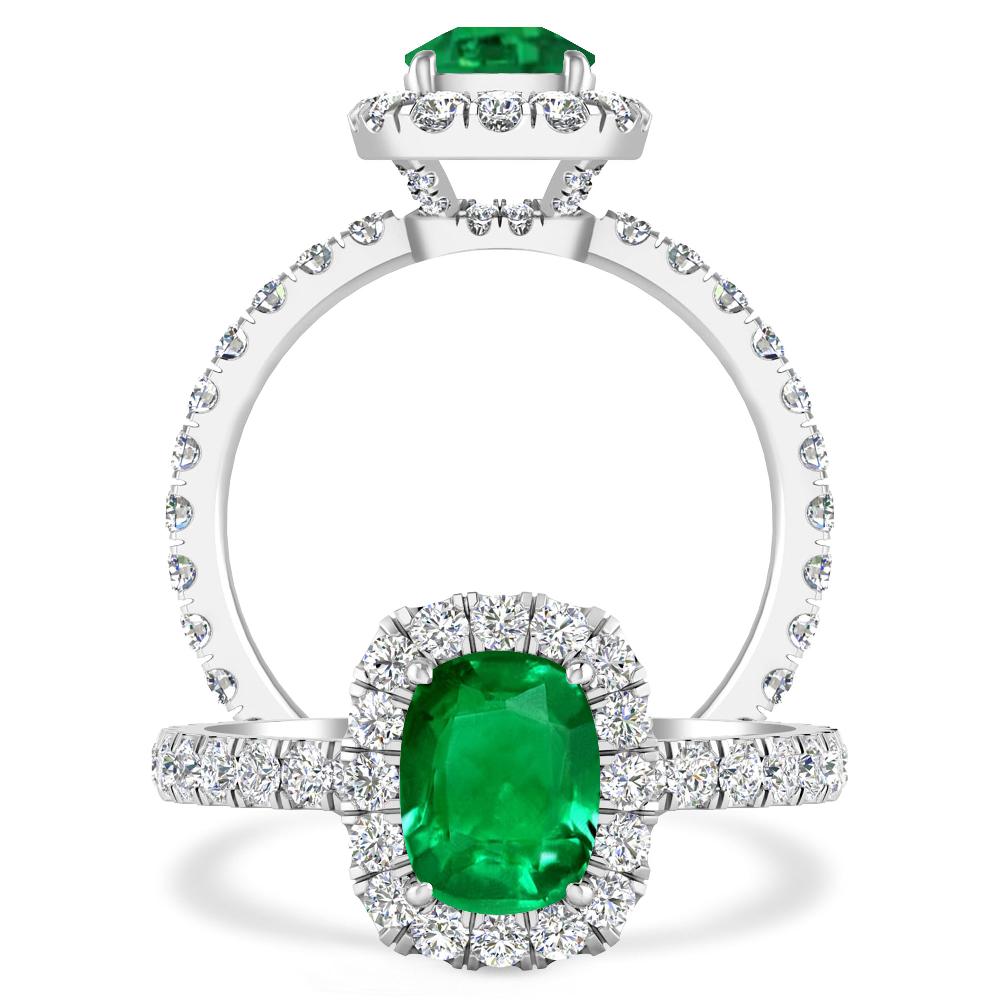 White Gold - Emerald