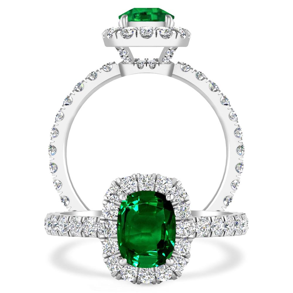 White Gold - Emerald