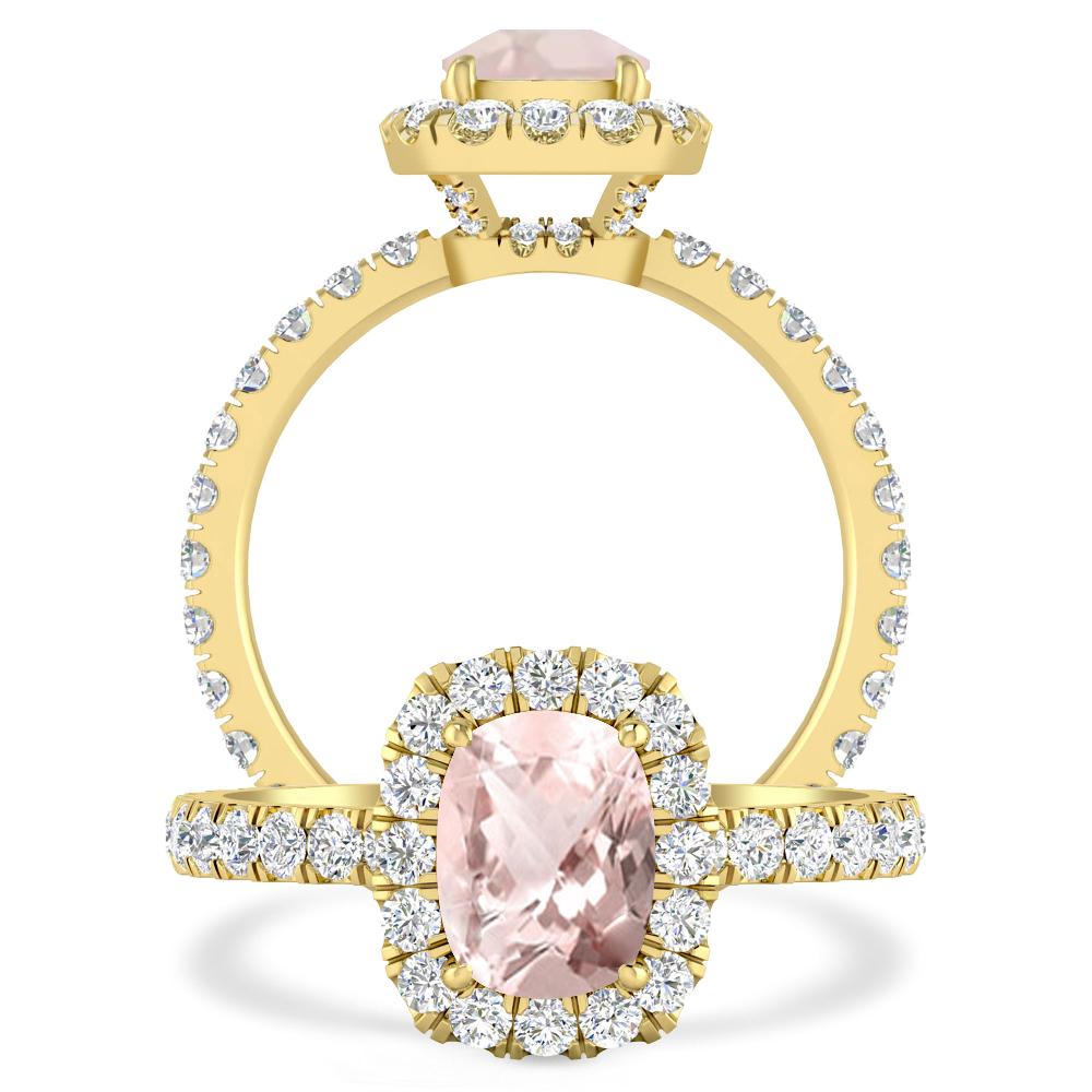 Yellow Gold - Morganite