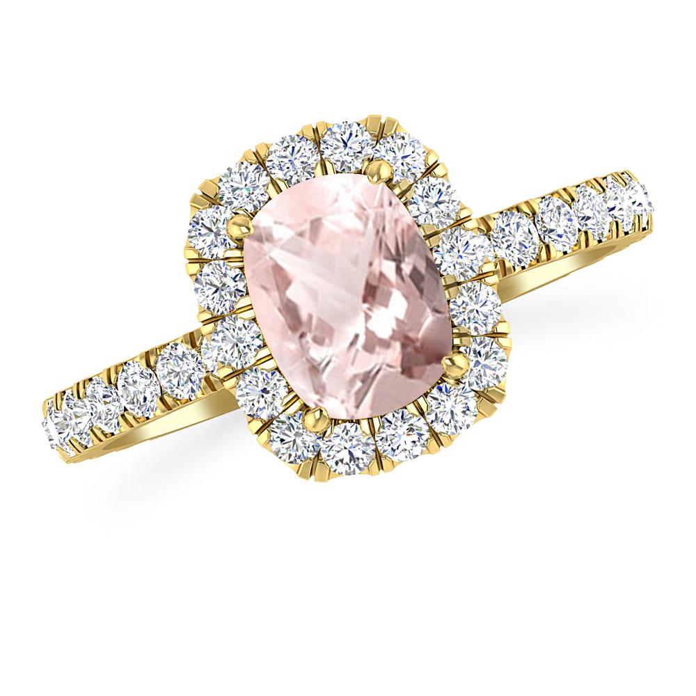 Yellow Gold - Morganite