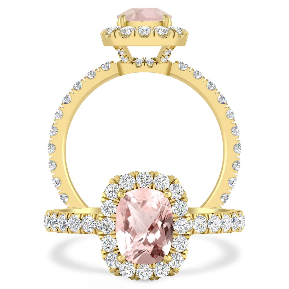 Yellow Gold - Morganite