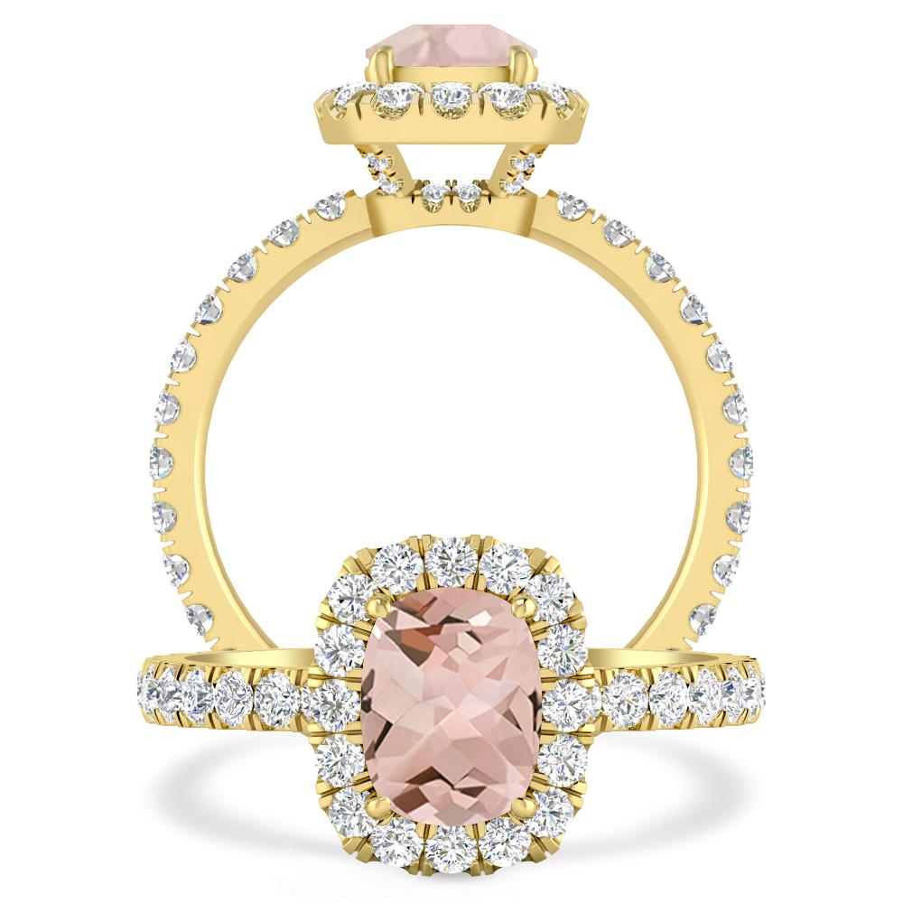 Yellow Gold - Morganite