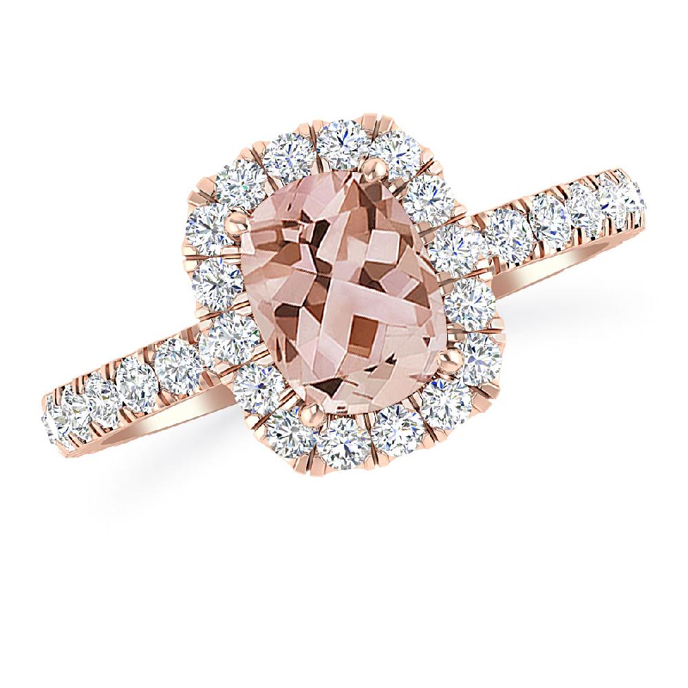 Rose Gold - Morganite