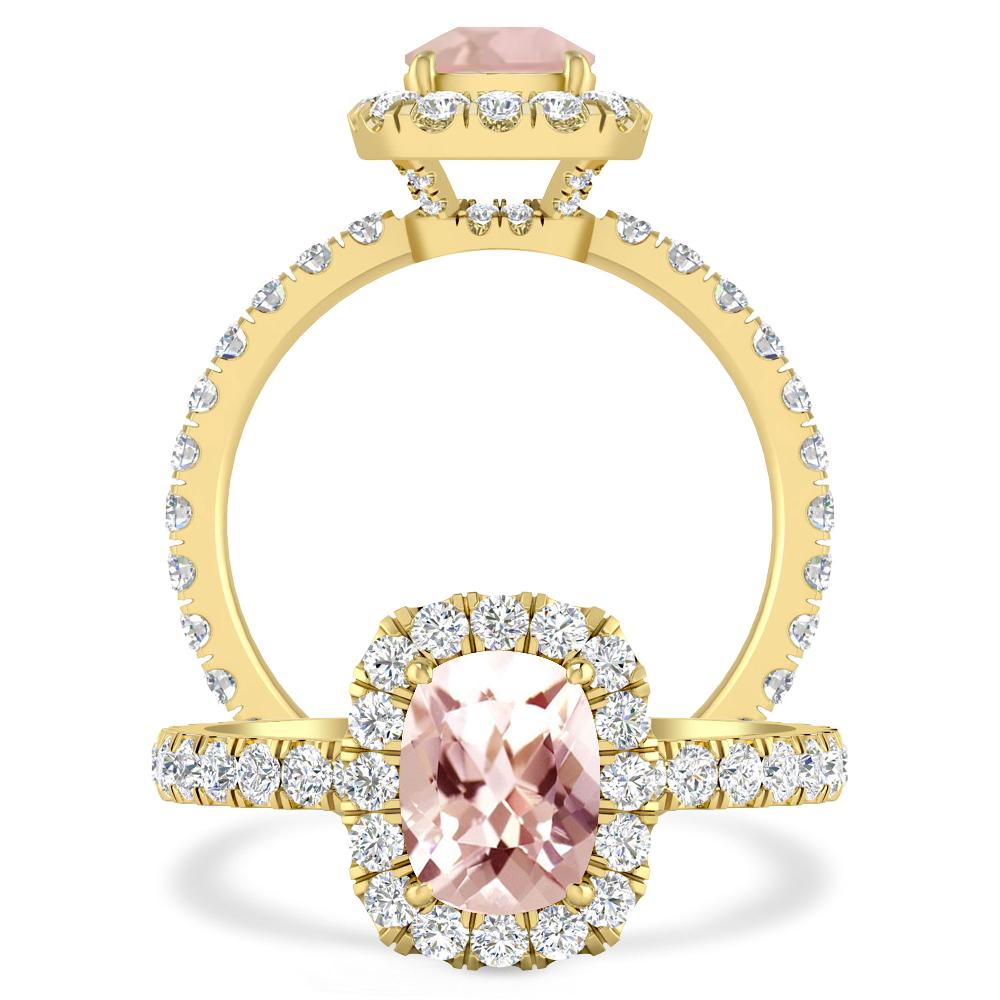 Yellow Gold - Morganite