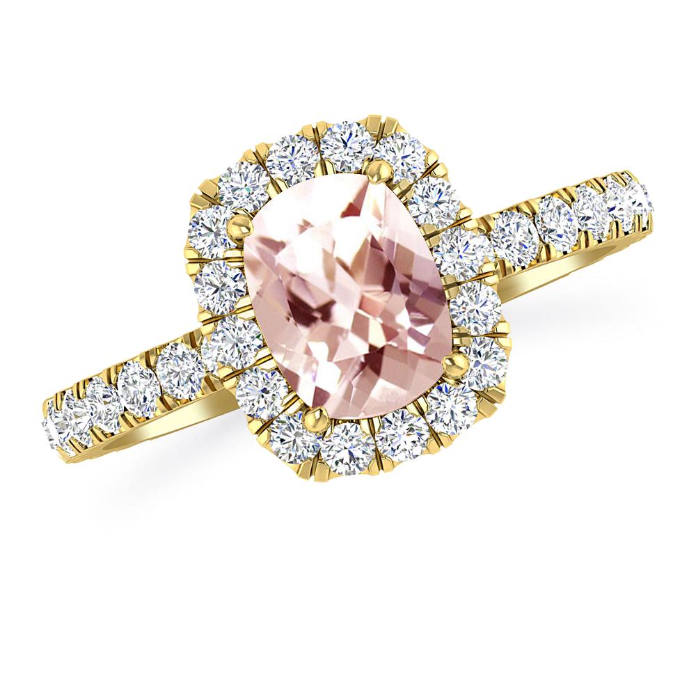 Yellow Gold - Morganite