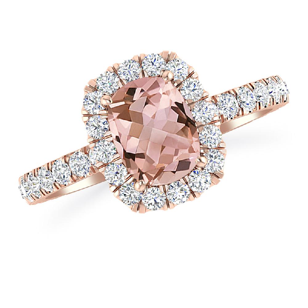 Rose Gold - Morganite