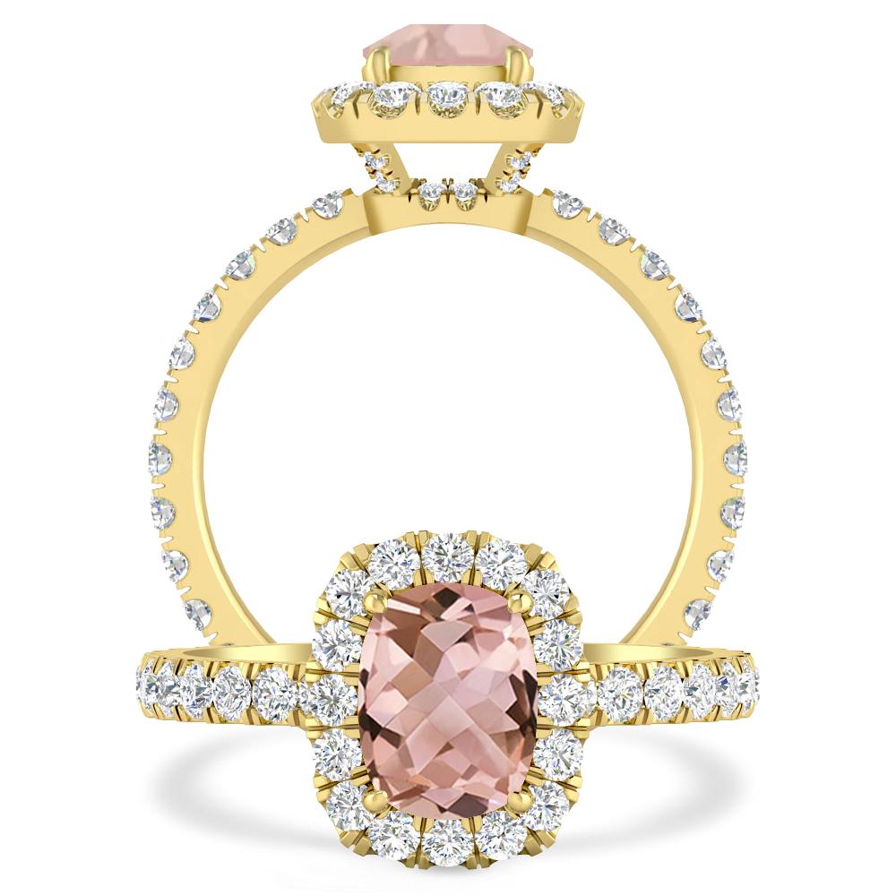 Yellow Gold - Morganite