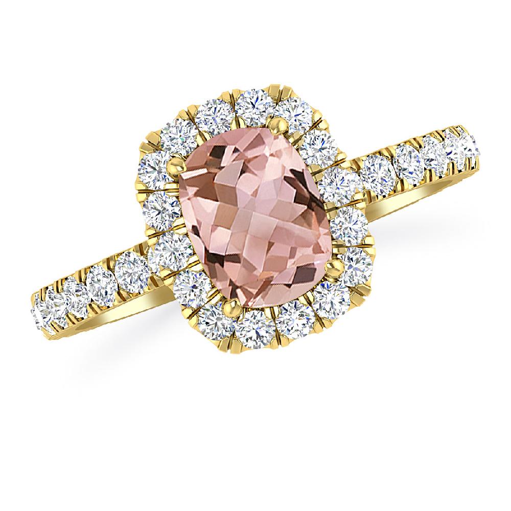 Yellow Gold - Morganite