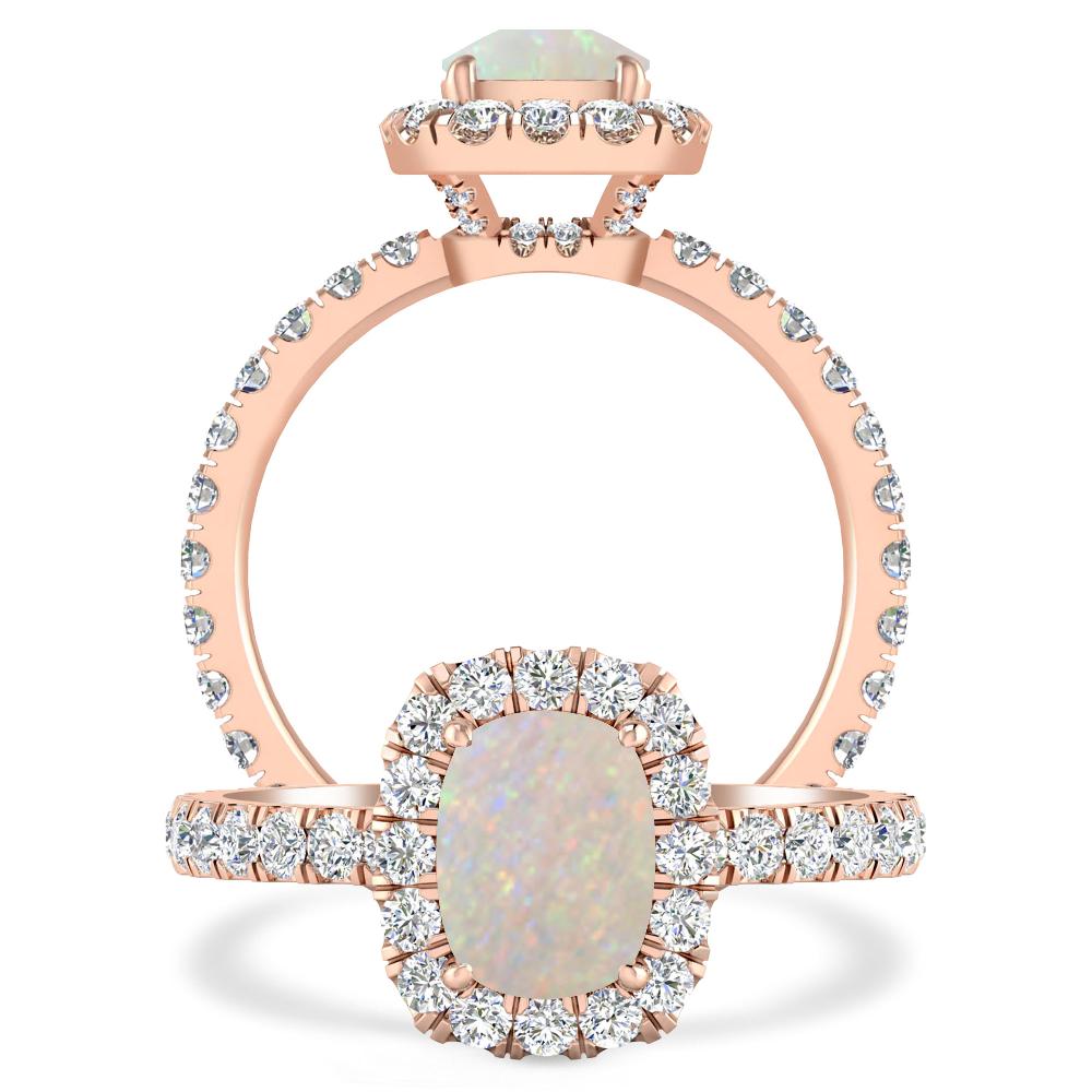 Rose Gold - Opal