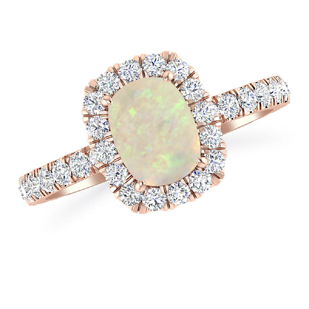 Rose Gold - Opal