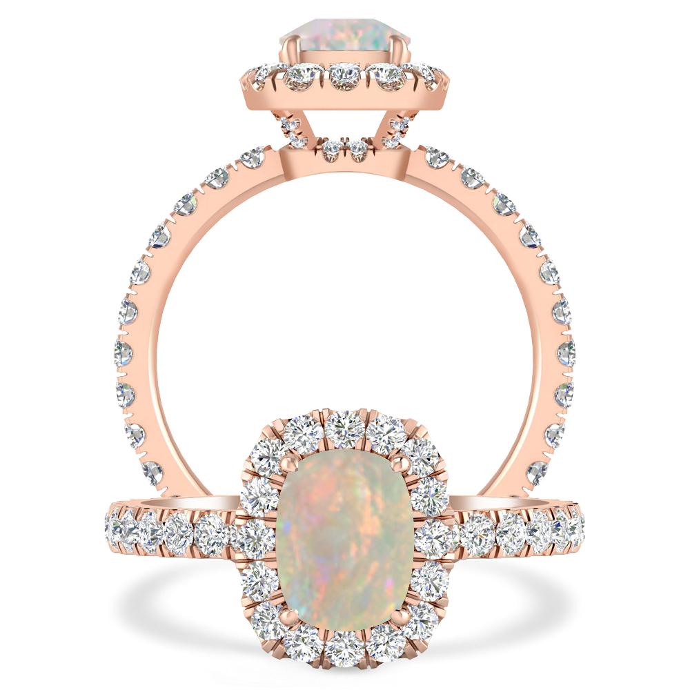 Rose Gold - Opal