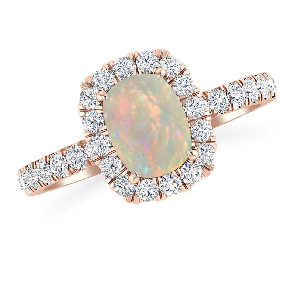 Rose Gold - Opal