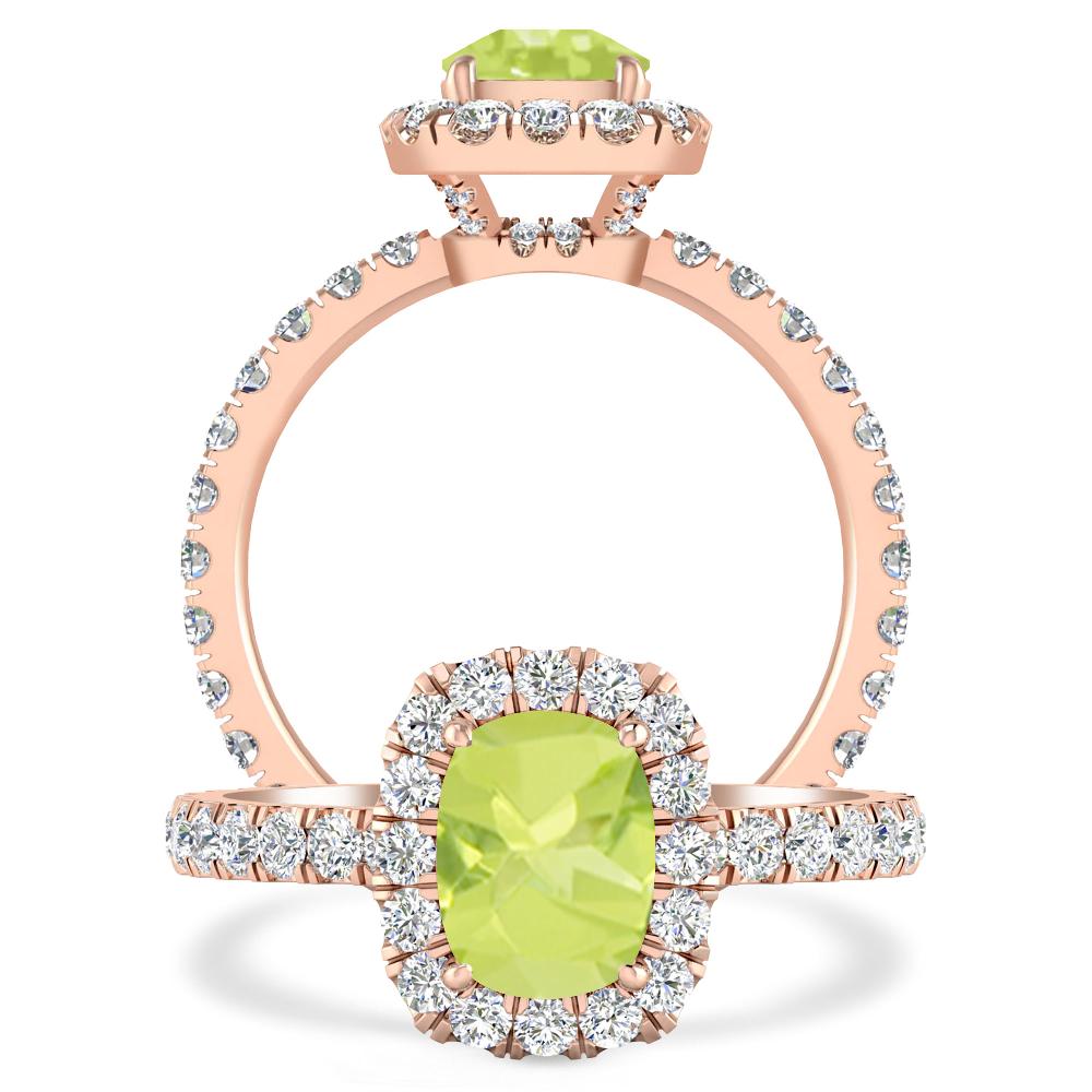 Rose Gold - Peridot