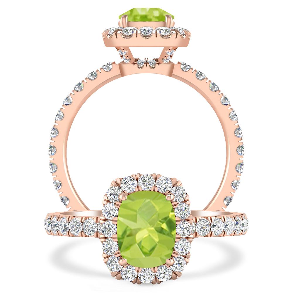 Rose Gold - Peridot