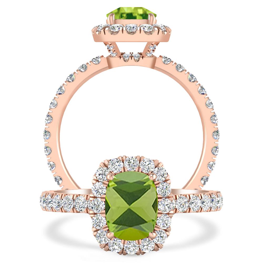 Rose Gold - Peridot