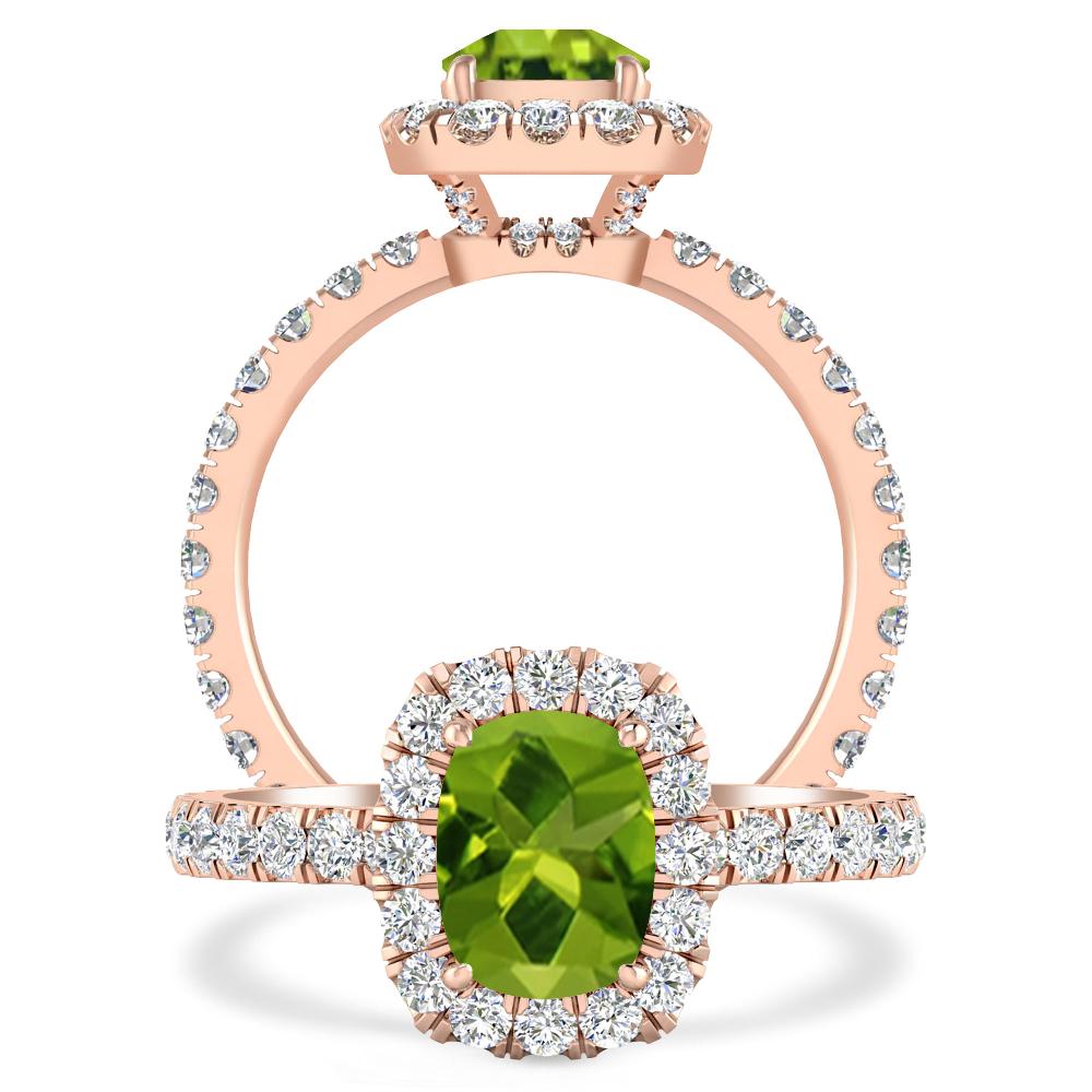 Rose Gold - Peridot