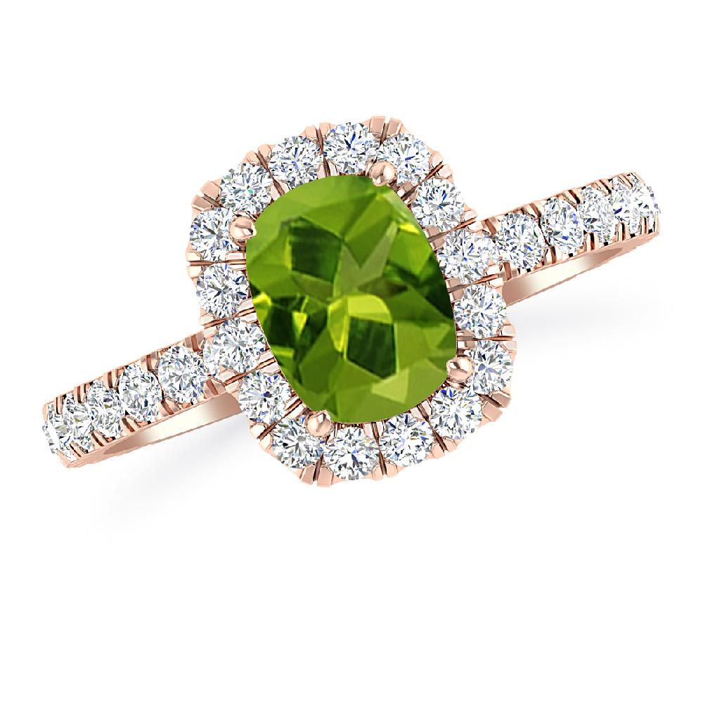 Rose Gold - Peridot