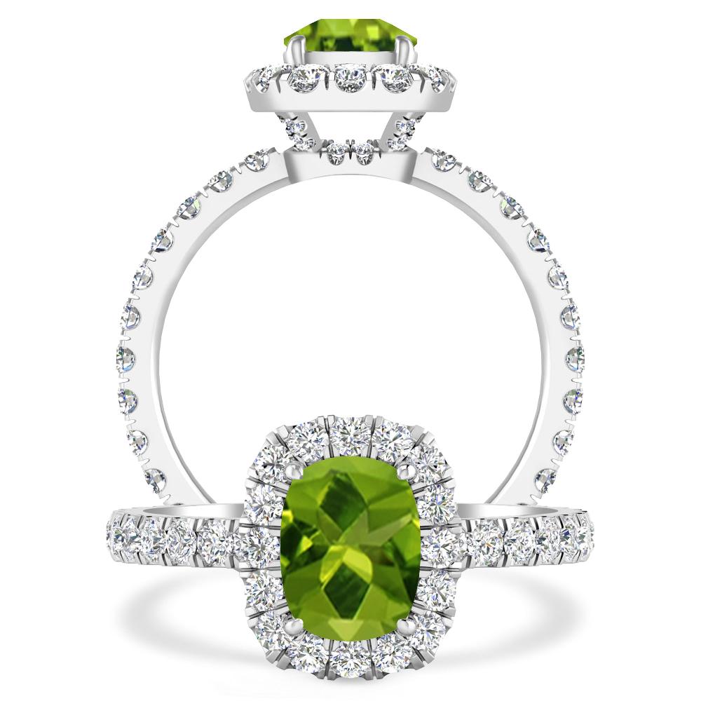 White Gold - Peridot