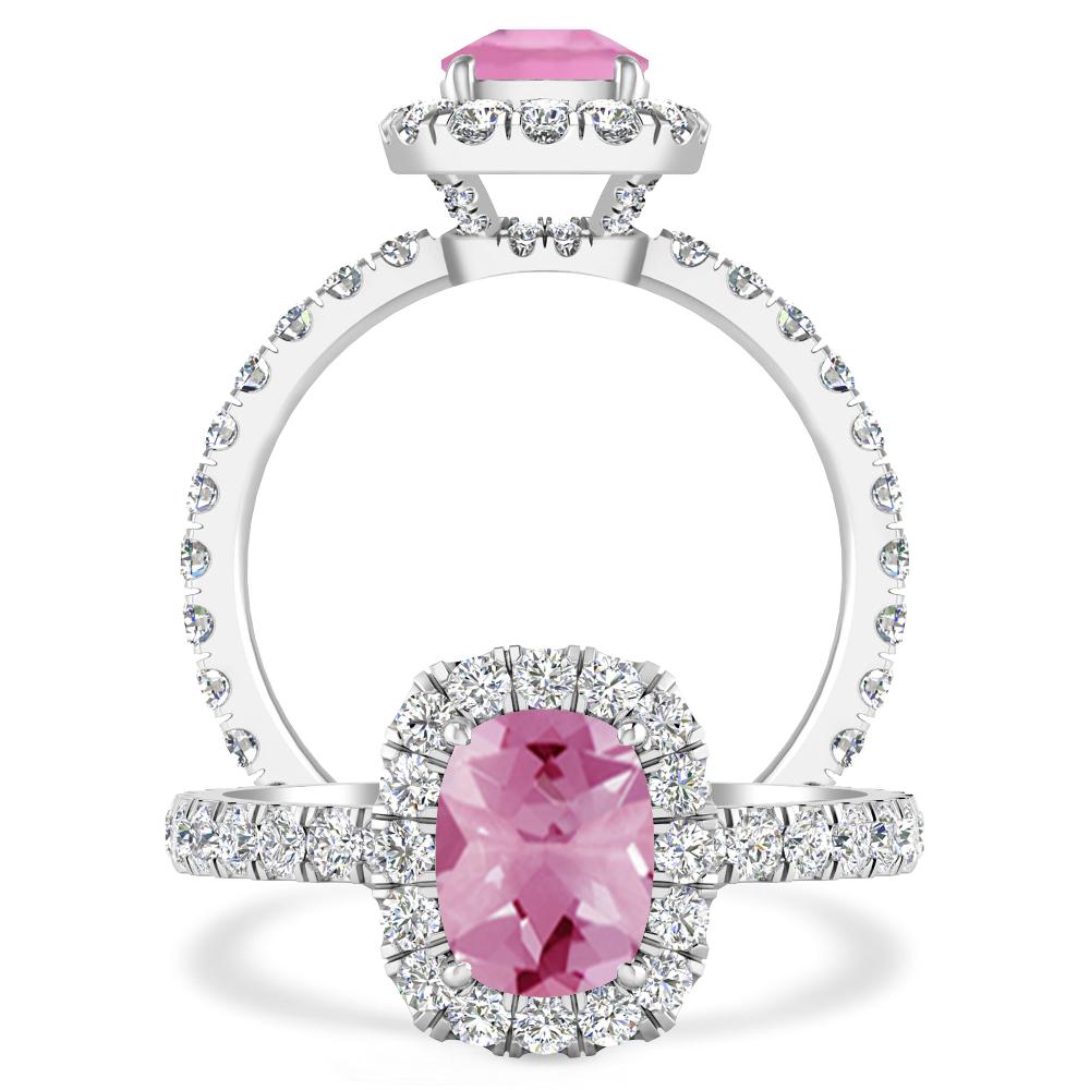 White Gold - Pink Tourmaline