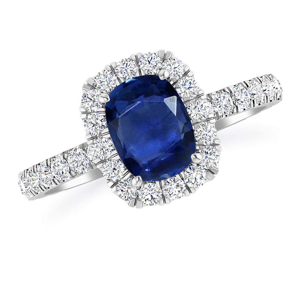 White Gold - Sapphire