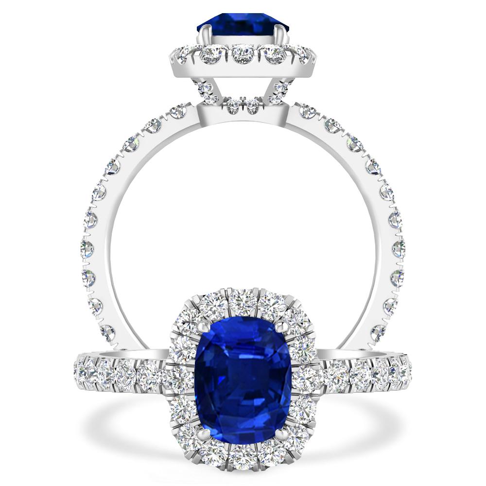 White Gold - Sapphire