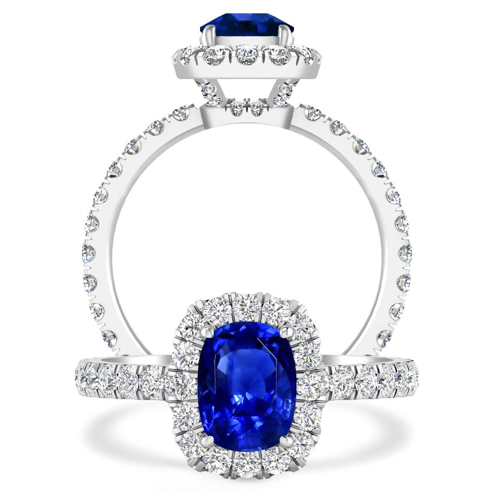 White Gold - Sapphire